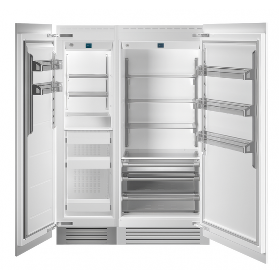 BERTAZZONI LFL6090UBPTT Εντοιχιζόμενος Ψυγειοκαταψύκτης SideBySide 150cm Λευκό